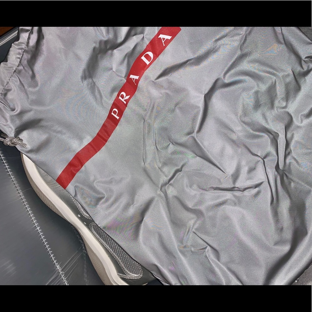 PRADA America's Cup (patent leather) Sneakers - Picture 5 of 14